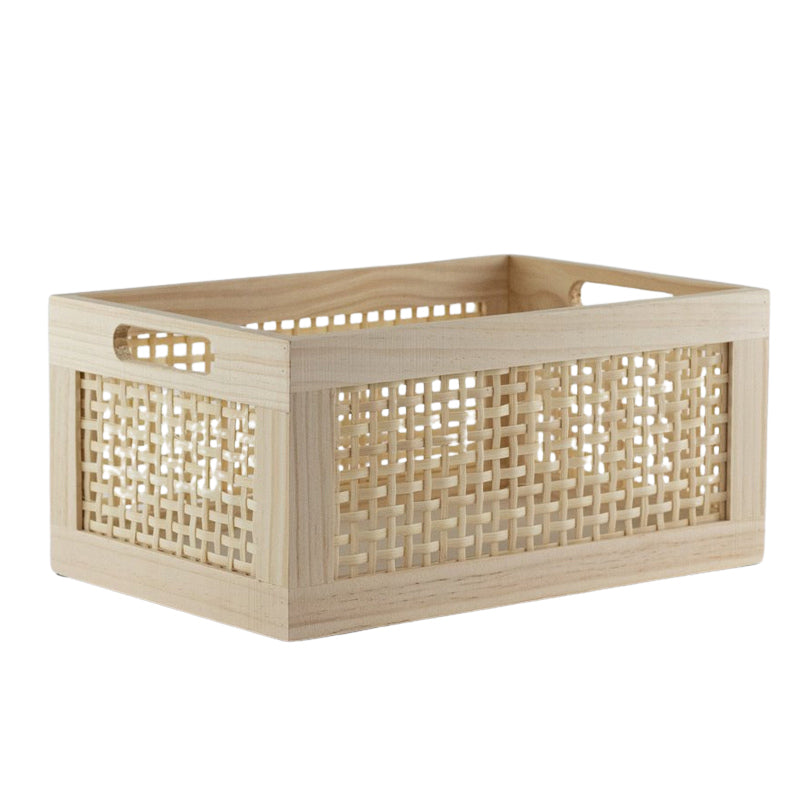 RATTAN STORAGE BASKET