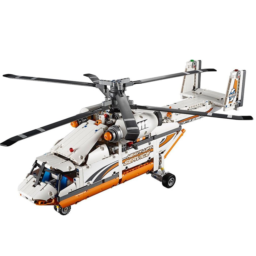 TECHNICS 2 IN 1 ELECTRIC HELICOPTER TWIN ROTOR BUILDING BLOCKS