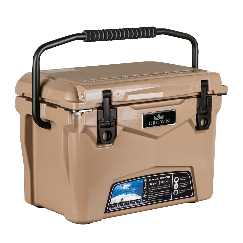 CROWNBOX 19L ADVENTURE COOLER - KALAHARI SAND