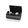 GENIUNE LEATHER DOUBLE WATCH ROLL CASE