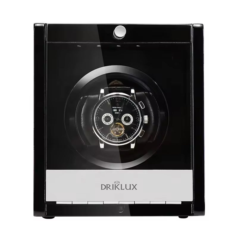 DRIKLUX LUXURY ROTATING WATCH WINDER DISPLAY CASE (1 WATCH)