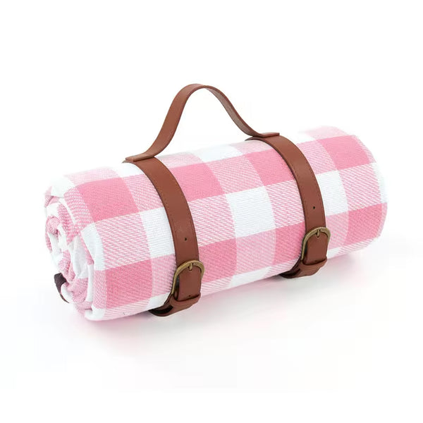 ROLL UP PICNIC BLANKET (PINK)