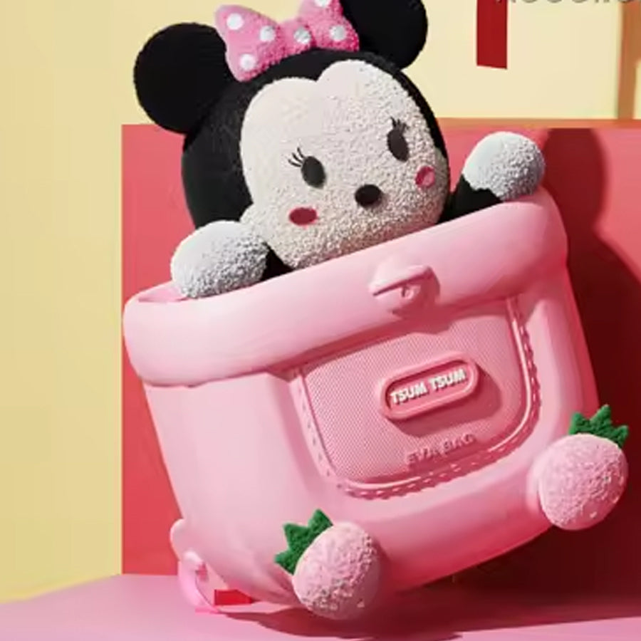 MINNIE MOUSE FACE BACKPACK