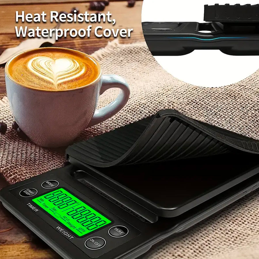 MINI COFFEE DIGITAL SCALE AND TIMER