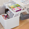 MEDICINE STORAGE BOX 3 LAYER (WHITE)