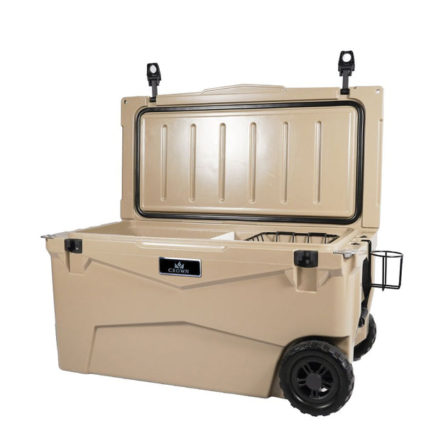 CROWNBOX 70L WHEELER COOLBOX - KALAHARI SAND