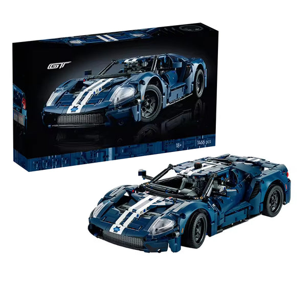 FORD GT RACING CAR BUILDING BLOCKS (1466 PIECES)