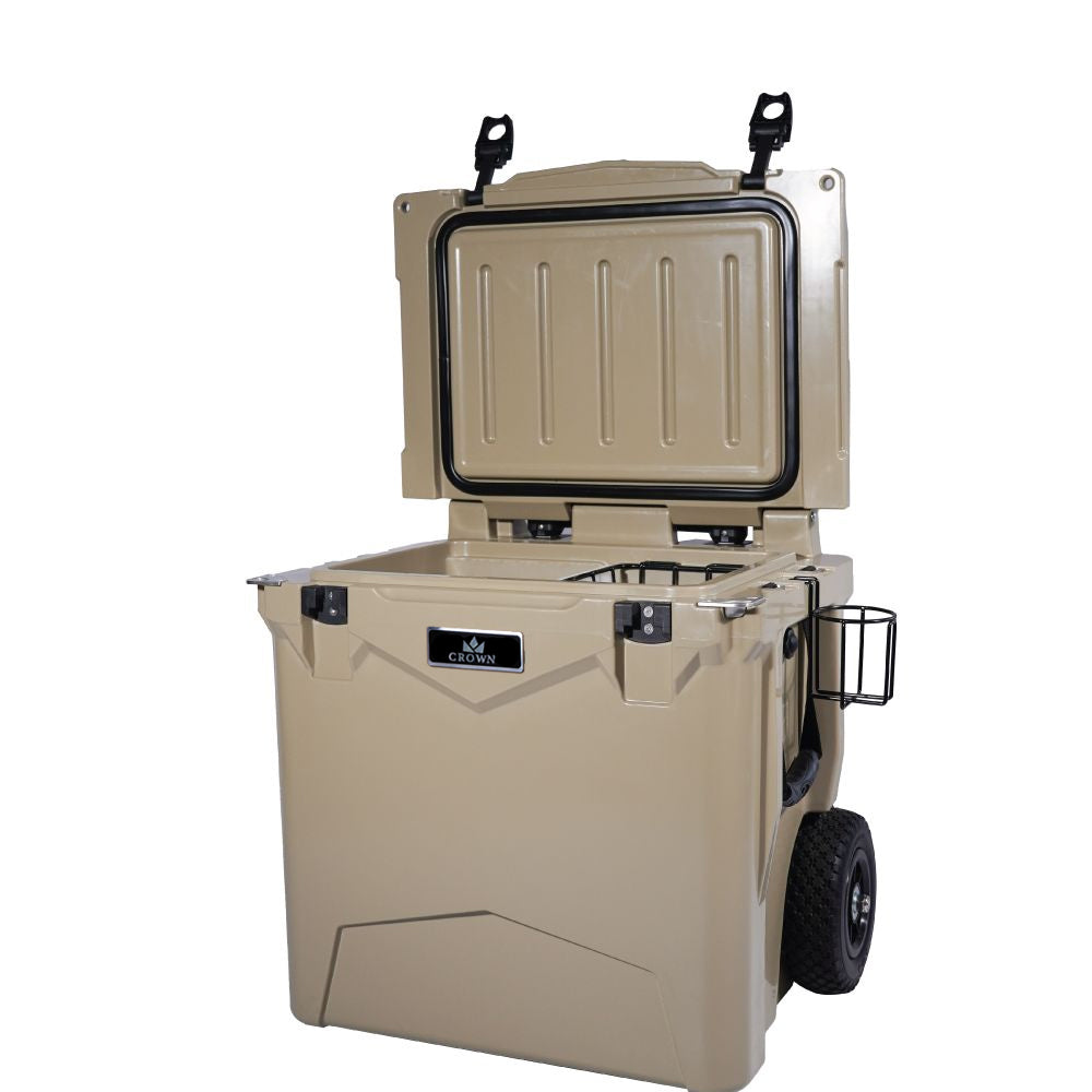 CROWNBOX 45L WHEELER COOLBOX - KALAHARI SAND