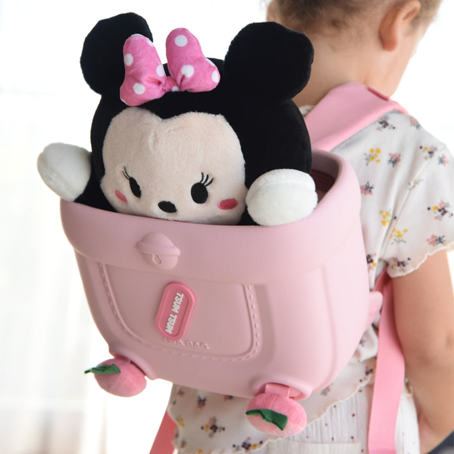 MINNIE MOUSE FACE BACKPACK