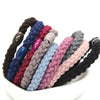 BRAIDED ELASTIC HAIR TIES (10 PACK)