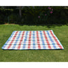 ROLL UP PICNIC BLANKET (BLUE-GREEN)