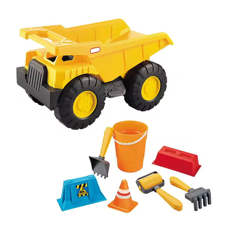 THE BIG WHEEL DUMP TRUCK CONSTRUCTION SET