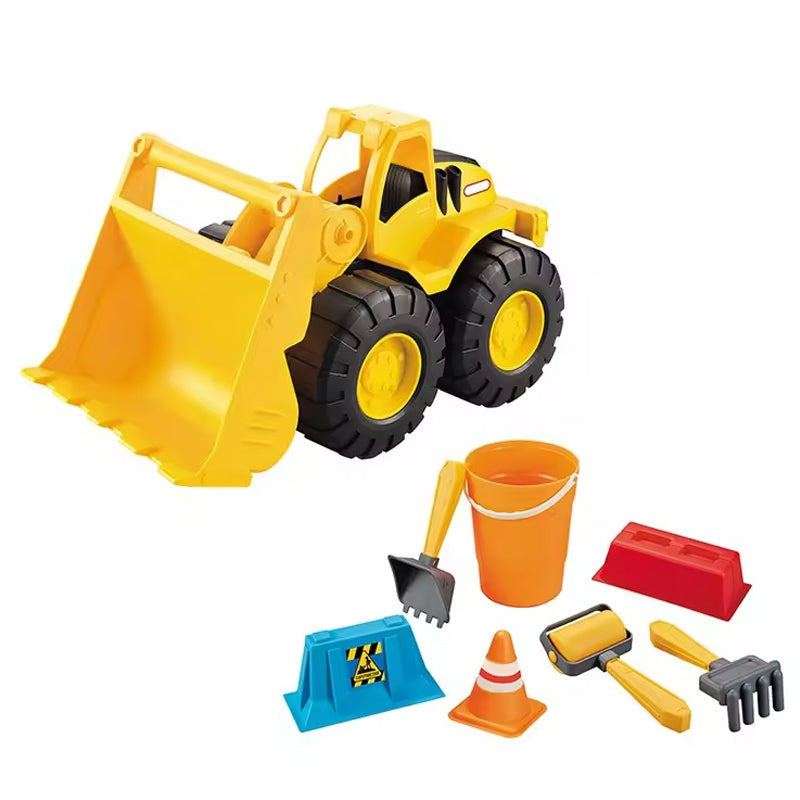 THE BIG WHEEL BULLDOZER CONSTRUCTION SET