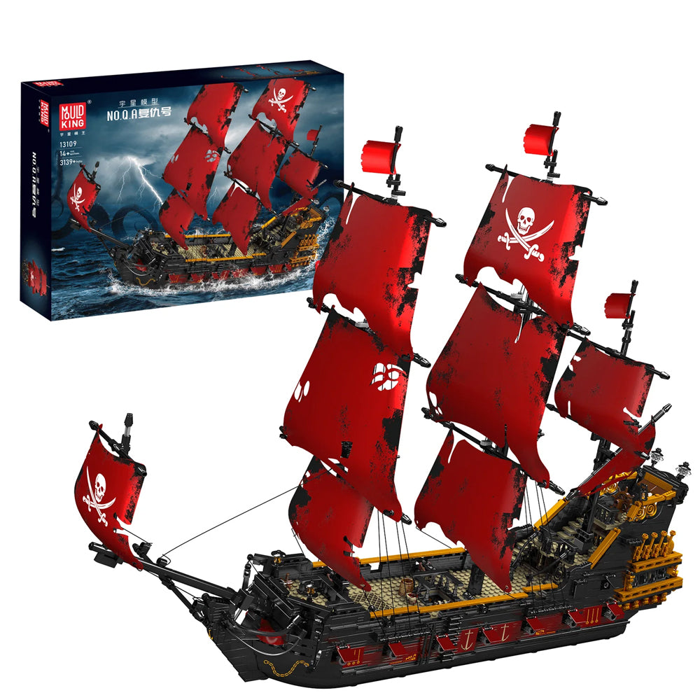 MOULD KING QUEEN PIRATE SHIP MODEL BUILDING SET