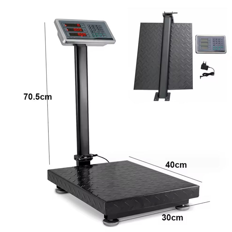 150KG FOLDABLE INDUSTRIAL WEIGHING AND PRICE COMPUTING SCALE