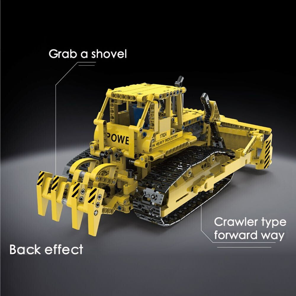 MOULD KING D8K BULLDOZER REMOTE CONTROL BUILDING BLOCKS