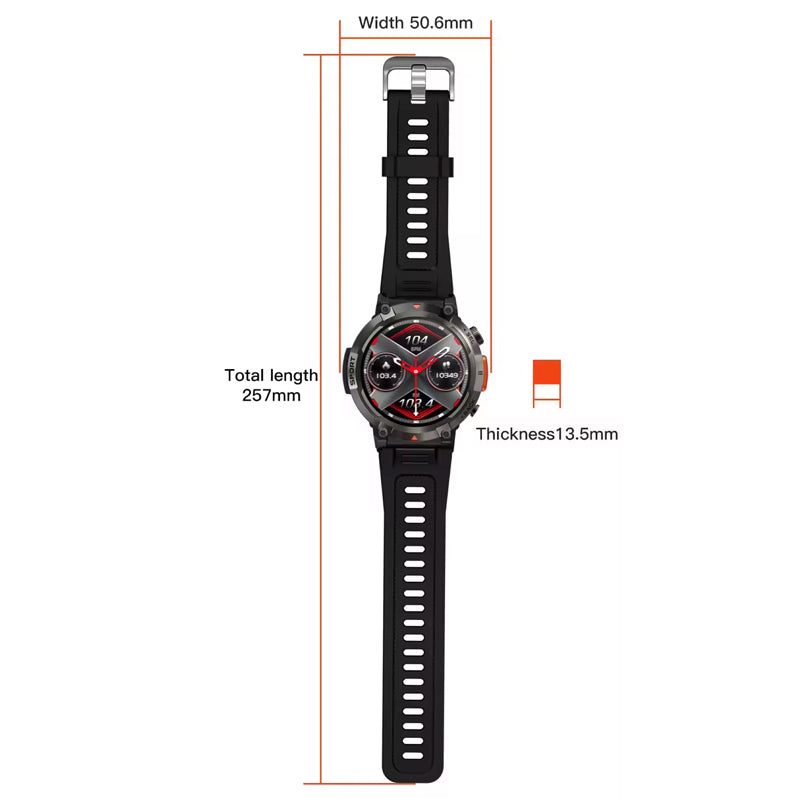 S100-T SMART WATCH AND FITNESS TRACKER