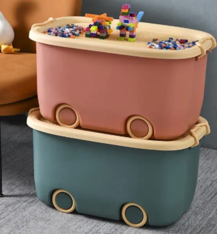 PLAY TIME STACKABLE STORAGE BOX