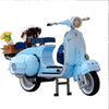 VESPA 125 SCOOTER BUILDING BLOCKS (1106 PIECES)