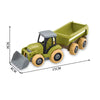 FARM TRUCK TRACTOR AND LOG CARRIER PLAYSET