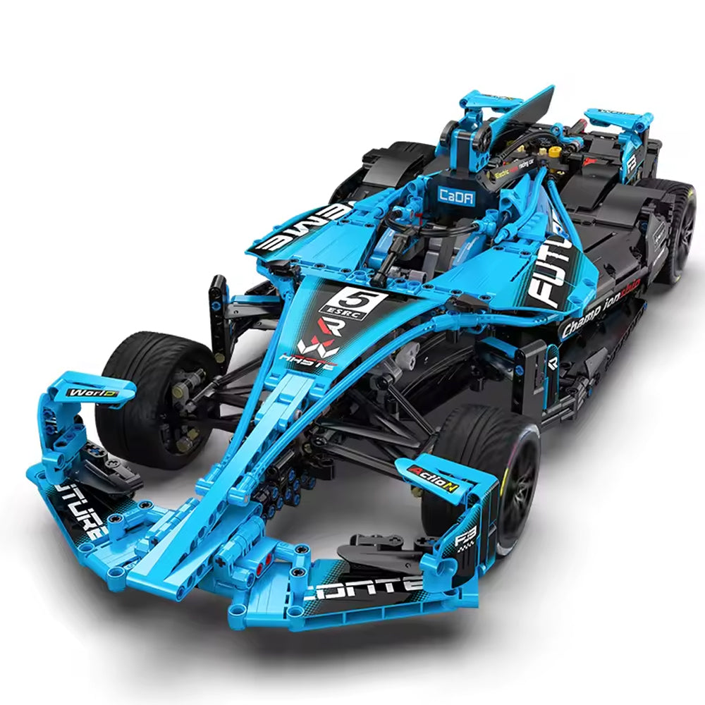 E-FORMULA RACING CAR BUILDING BLOCKS (1667 PIECES)