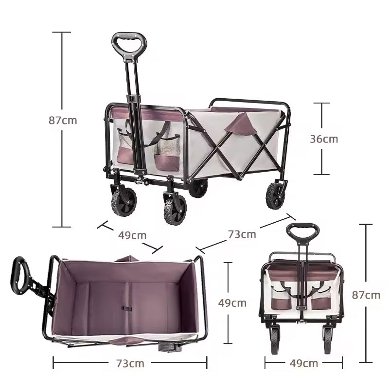 OUTDOOR BEACH AND CAMPING TROLLEY