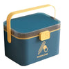 MEDICINE STORAGE BOX 2 LAYER BLUE