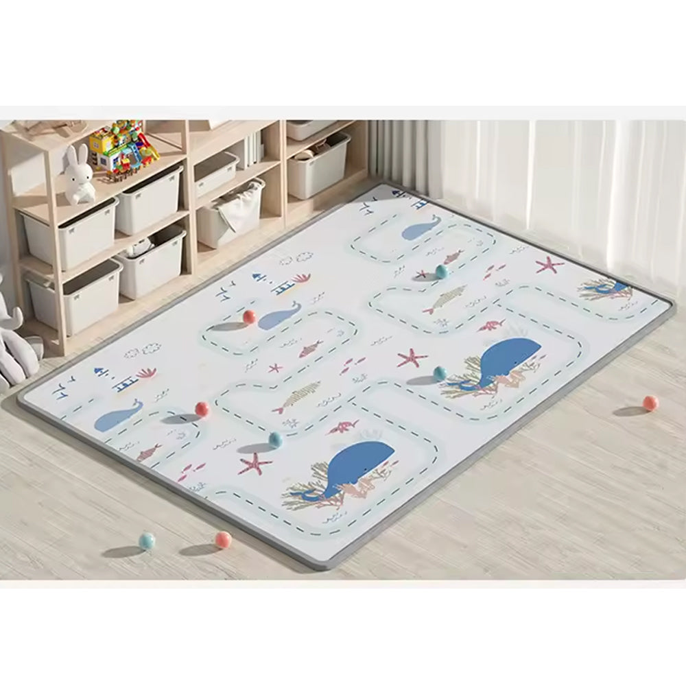 BEANO WHALE TALE AND MOUSE KIDS DUAL SIDED PLAY MAT