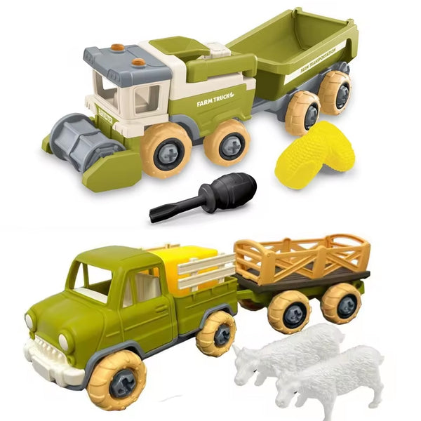 FARM TRUCK AND HARVESTER COMBO PLAYSET