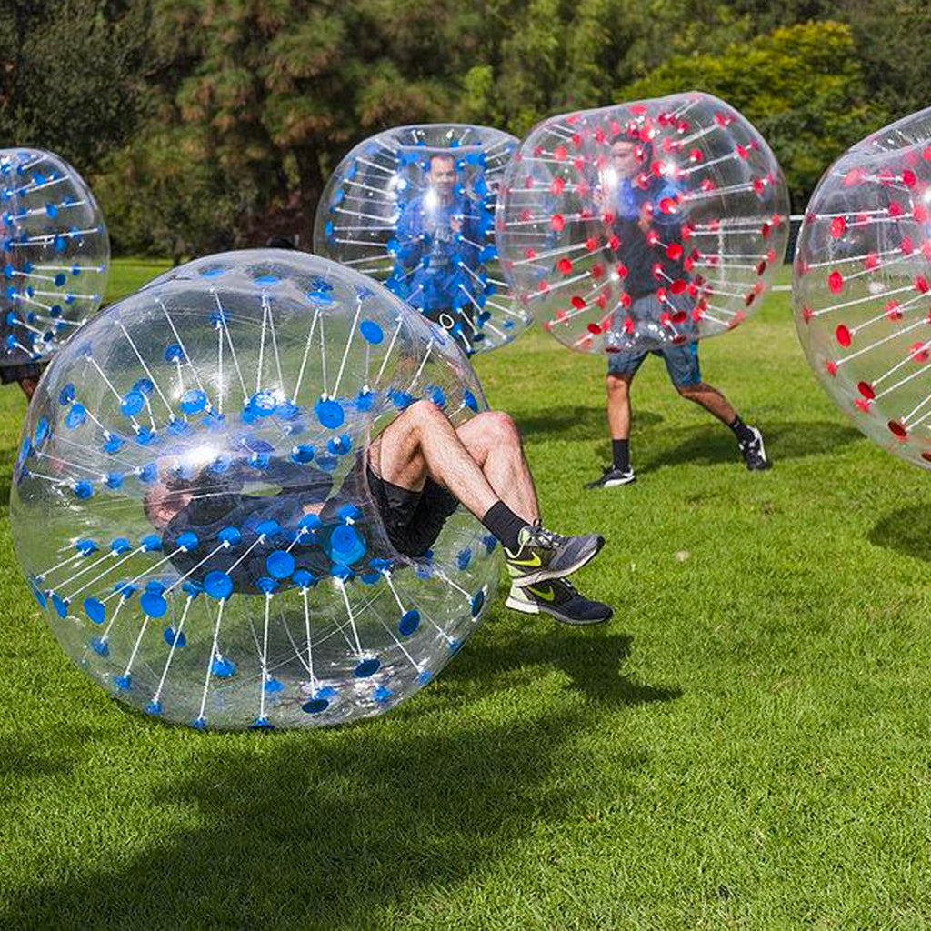 INFLATABLE BUMPER BALL SET