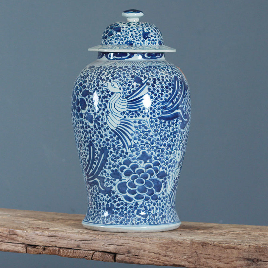 SUGAR BIRD CERAMIC JAR