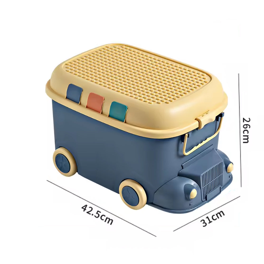 THE LITTLE STORAGE BUS (DARK BLUE)