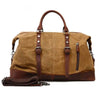 OLD BARN WAXED CANVAS DUFFEL BAG