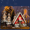 SANTA'S HOUSE WINTER CABIN BUILDING BLOCKS