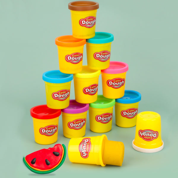 COLOUR DOUGH 12 PIECE SET