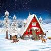 SANTA'S HOUSE WINTER CABIN BUILDING BLOCKS