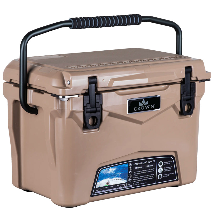 CROWNBOX 19L ADVENTURE COOLER (DUST BROWN)