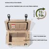 CROWNBOX 43L ADVENTURE COOLER (DUST BROWN)