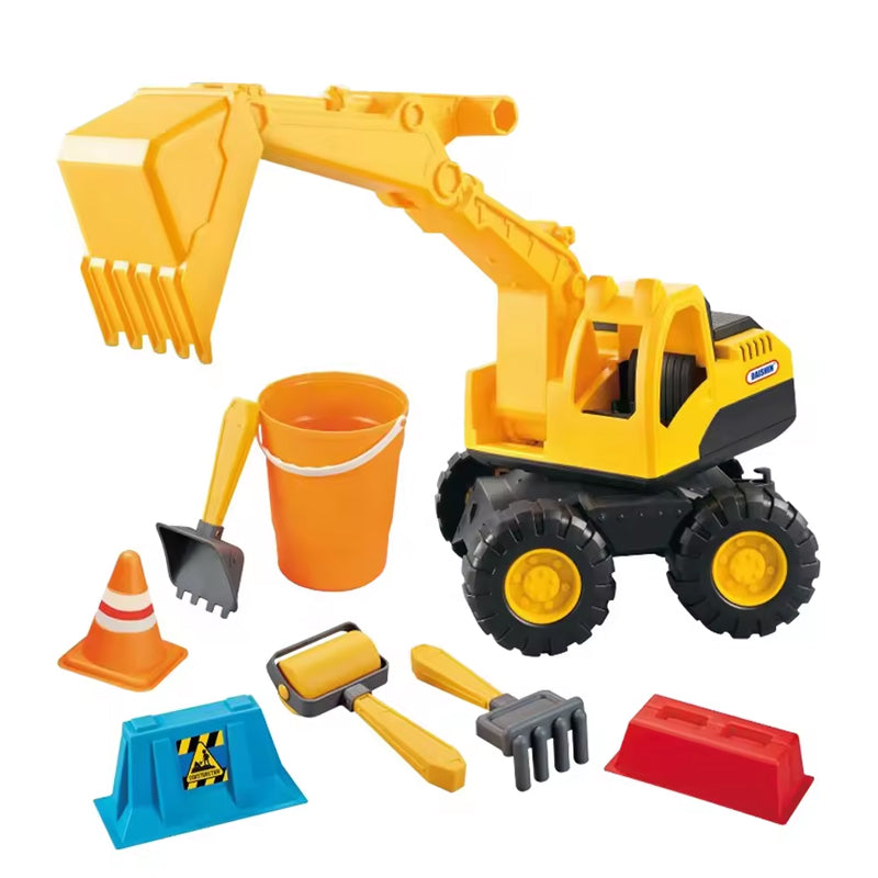 BIG WHEEL DIGGER CONSTRUCTION SET