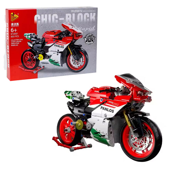 DUCATI 1299 PANIGALE PANLOS BUILDING BLOCKS (803 PIECES)