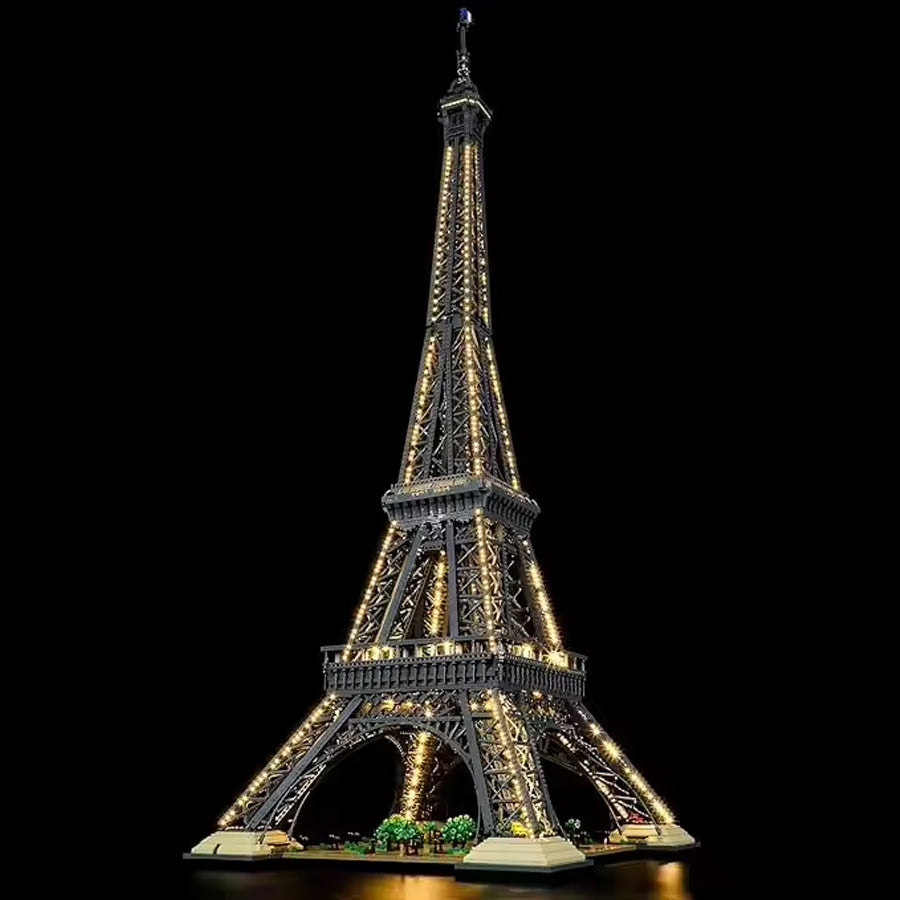 EIFFEL TOWER ELECTRIC LED BUILDING BLOCKS (10001 PIECES)