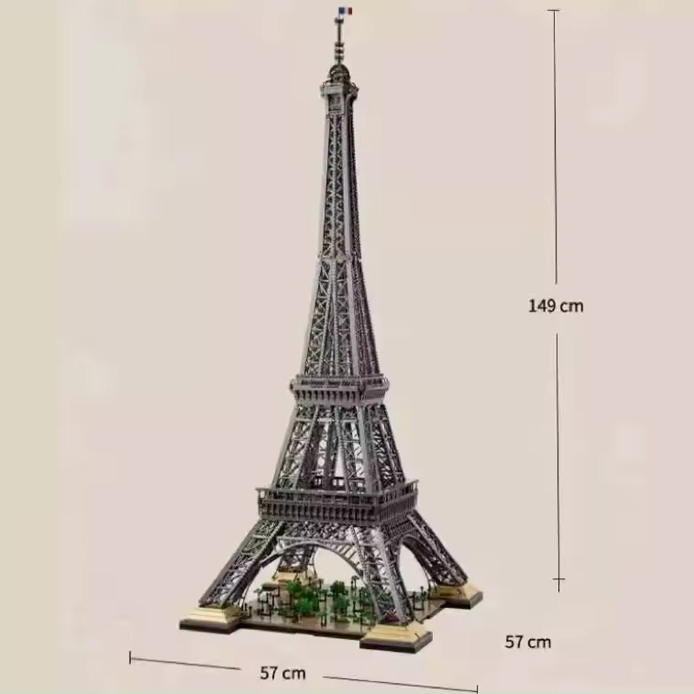 EIFFEL TOWER ELECTRIC LED BUILDING BLOCKS (10001 PIECES)