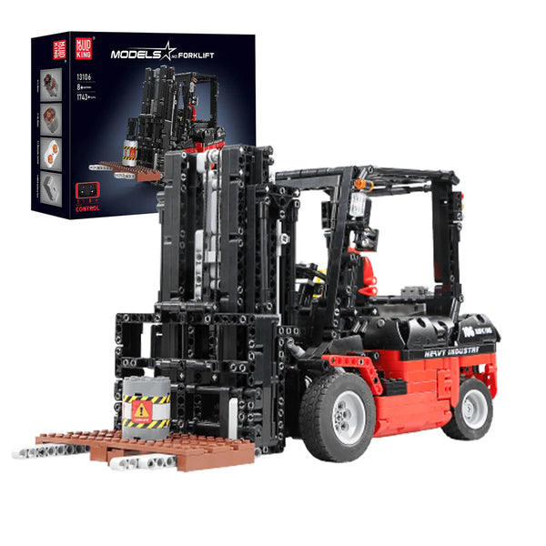 MOULD KING REMOTE CONTROL FORKLIFT BUILDING BLOCKS - 1743 PIECES