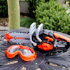 TOY CHAINSAW SET WITH GOGGLES