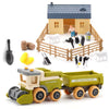 FARM TRUCK SHED AND HARVESTER PLAYSET