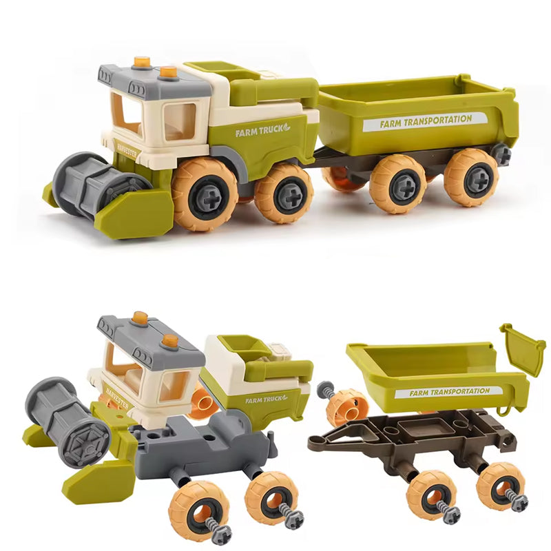 FARM TRUCK SHED AND HARVESTER PLAYSET