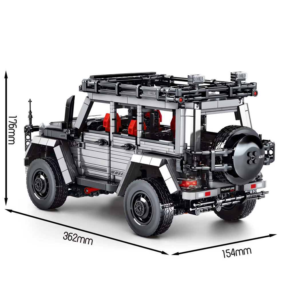 4X4 OFFROAD SUV BUILDING BLOCKS (1852 PIECES)