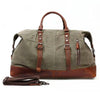 OLD BARN WAXED CANVAS DUFFEL BAG