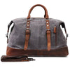 OLD BARN WAXED CANVAS DUFFEL BAG