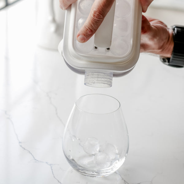 ICE BALL MOULD AND WATER BOTTLE